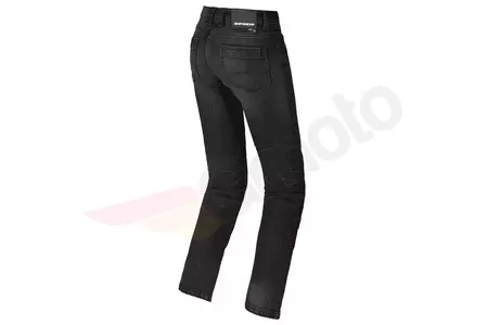 Spidi J-Tracker Lady negru 27 pantaloni de motocicletă din denim pentru femei, negru 27-2