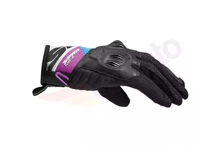 Spidi Flash-R Evo Dámské rukavice na motorku Black/Blue XL-2