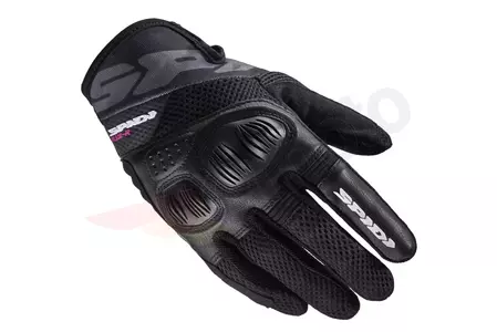 Spidi Flash-R Evo Lady Motorcycle Gloves Noir M-1