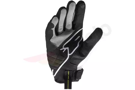 Spidi Flash-R Evo Дамски ръкавици за мотоциклет черно-бели XS-3