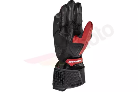 Spidi Carbo 5 motociklističke rukavice crne, bijele i crvene S-3