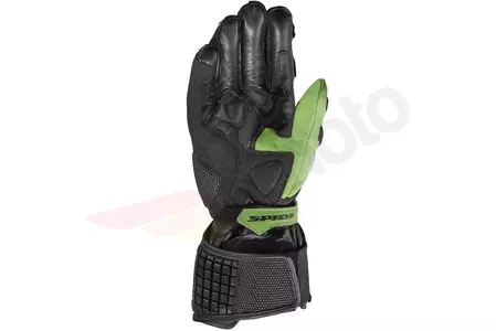 Spidi Carbo 5 motoristične rokavice črno-zelene M-3