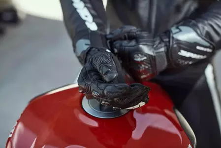 Spidi Carbo 5 mănuși de motocicletă negru M-6