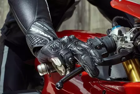 Spidi Carbo 5 ръкавици за мотоциклет черни 2XL-4