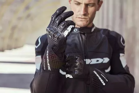 Spidi Carbo 5 ръкавици за мотоциклет черни 2XL-5