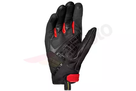 Spidi G-Carbon rukavice na motorku čierne, biele a červené S-3