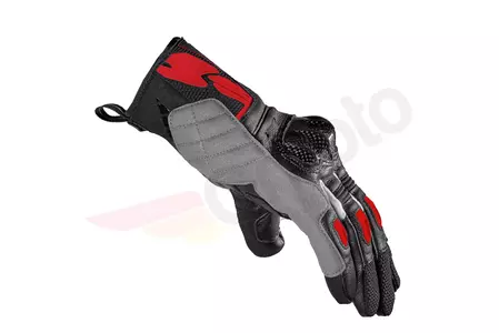 Spidi G-Carbon rukavice na motorku černo-červené XS-2