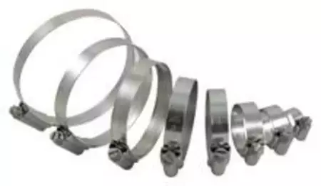 Kit de colliers de serrage en acier inoxydable pour radiateur Samco Sport - CK HON-19