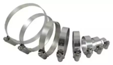 Kit de colliers de serrage en acier inoxydable pour radiateur Samco Sport - CK SUZ-48