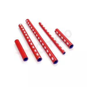 Conjunto de mangueiras de silicone para radiadores Samco vermelho-2