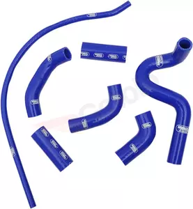 Conjunto de mangueiras de silicone azul para radiadores Samco - DUC-5-BL