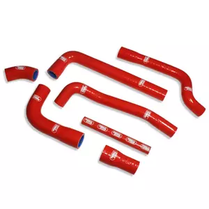 Set di tubi in silicone per radiatore Samco rosso - GAS-8-RD
