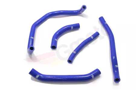 Conjunto de mangueiras de silicone azul para radiadores Samco - HON-108-BL