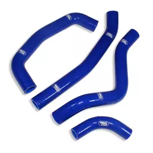 Set di tubi per radiatore in silicone blu Samco - HON-116-BL