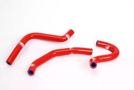 Samco silikone-køleslangesæt rød - HON-20-RD