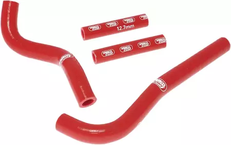 Set di tubi in silicone per radiatore Samco rosso-2