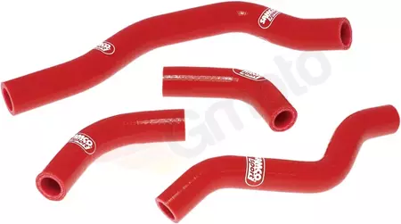 Set di tubi in silicone per radiatore Samco rosso - HON-38-RD