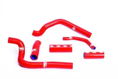 Set di tubi in silicone per radiatore Samco rosso - HON-18-RD
