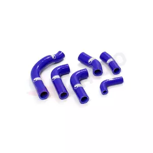 Set di tubi per radiatore in silicone blu Samco - HUS-19-BL