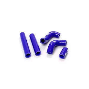 Samco blå silikon radiator slang set - HUS-17-BL
