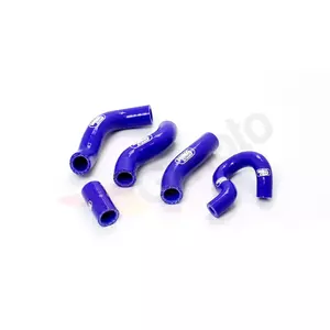 Zestaw silikonowych węży do chłodnicy Samco niebieski - HUS-22-BL