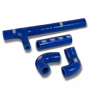 Samco sininen silikoninen jäähdyttimen letkusarja - HUS-39-BL