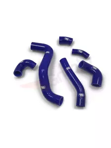 Set di tubi per radiatore in silicone blu Samco - HUS-60-BL