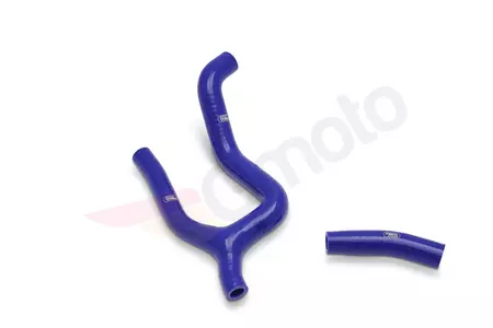 Zestaw silikonowych węży do chłodnicy Samco niebieski - HUS-52-BL