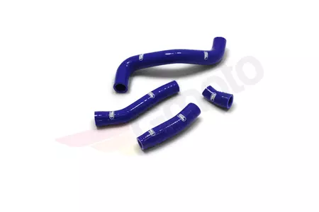 Conjunto de mangueiras de silicone azul para radiadores Samco - HUS-53-BL