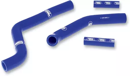Samco blå silikon radiator slang set - KAW-26-BL