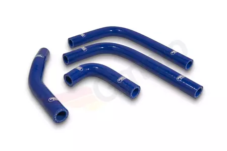 Samco blåt silikone-køleslangesæt - KAW-88-BL