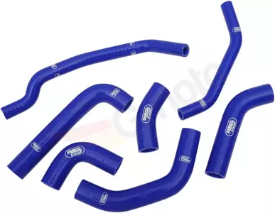 Zestaw silikonowych węży do chłodnicy Samco niebieski - KAW-79-BL