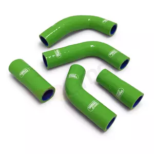 Set di tubi flessibili per radiatore in silicone verde Samco - KAW-87-GN