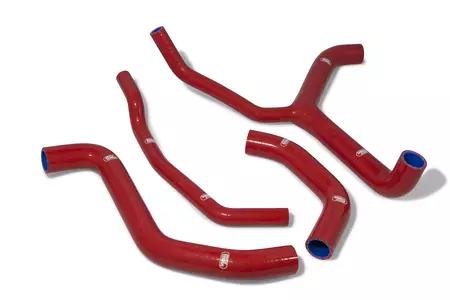 Zestaw silikonowych węży do chłodnicy Samco czerwony - KAW-78-RD