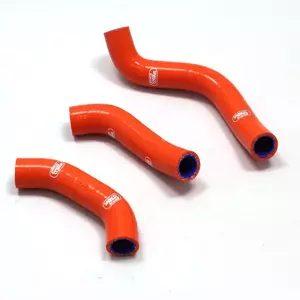 Set di tubi per radiatore in silicone arancione Samco - KTM-81-OR