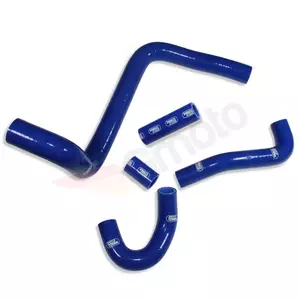 Комплект сини силиконови маркучи за радиатора Samco - SUZ-63-BL