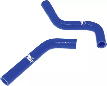 Комплект сини силиконови маркучи за радиатора Samco - YAM-42-BL