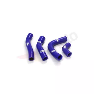 Samco blå silikon radiator slang set - YAM-44-BL