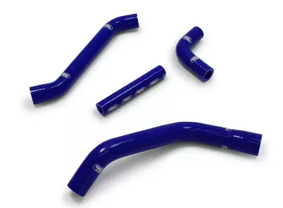 Komplet modrih silikonskih cevi hladilnika Samco - YAM-85-BL