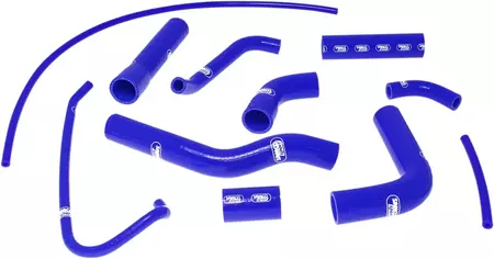 Set di tubi per radiatore in silicone blu Samco - YAM-17-BL