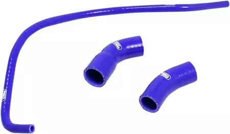 Set di tubi per radiatore in silicone blu Samco - YAM-70-BL