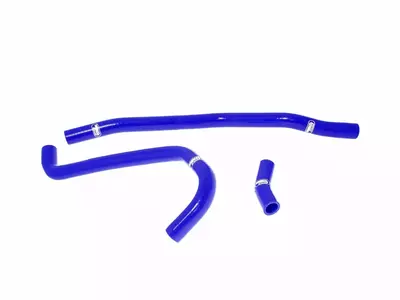 Zestaw silikonowych węży do chłodnicy Samco niebieski - YAM-27-BL