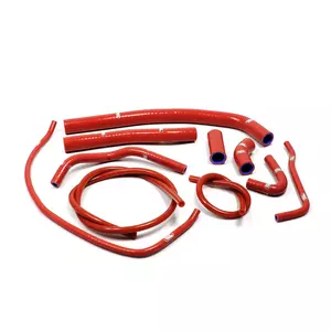 Set di tubi in silicone per radiatore Samco rosso - YAM-68-RD