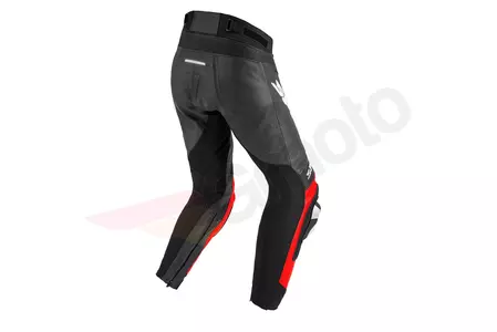 Spidi RR Pro 2 pantaloni da moto in pelle nero/rosso 46-2