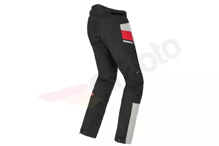 Pantalones de moto Spidi Yoyager Textil ceniza-negro-rojo M-2