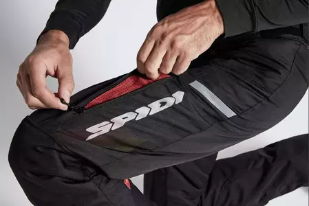 Spidi Yoyager Pants pantaloni de motocicletă din material textil negru 3XL-5