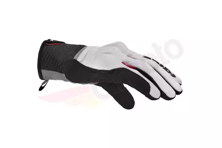 Spidi Flask CE γάντια μοτοσικλέτας λευκά, μαύρα και κόκκινα S-2
