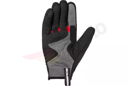 Spidi Flask CE γάντια μοτοσικλέτας λευκά, μαύρα και κόκκινα L-3