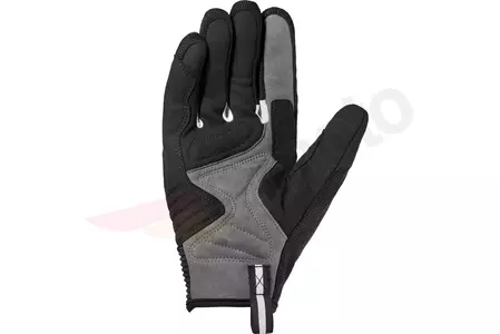Spidi Flask CE ръкавици за мотоциклет черно и бяло S-3