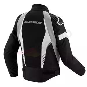 Spidi Warrior Net 2 текстилно яке за мотоциклет черно и бяло 3XL-2
